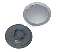 2 X Coprimozzi Coprimozzo Coprimozzo 147,0 - 57,0 Mm - Argento - NUOVO