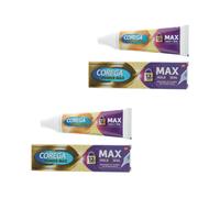 2 x Corega Fixing Cream Power Max Seal 40g 12H H Hold Flavour Free -...
