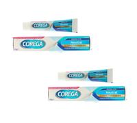 2 x Corega Neutral Denture Adhesive Cream 70 g - SPEDIZIONE GRATUITA