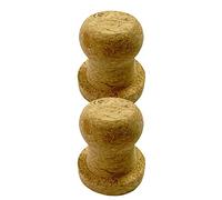2 X Cork Battente Cleaner con strumento autopulente per posacenere in legno strumento di rimozione della cenere