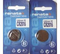 2 x CR2016 batteria al litio 3 V Batteria Renata prodotta in Svizzera orologio | | | Chiave Gadget