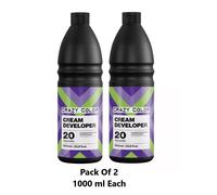 2 X Crazy Color Crema Sviluppatore 6% 20VOL 1000ML