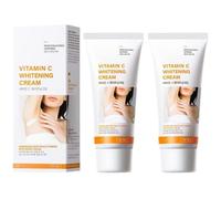 2 x crema per la luce delle ascelle, crema idratante per la pelle, crema sbiancante la pelle, formula morbida ad assorbimento rapido, per uomini e donne, gomiti e collo, ascelle, facile da applicare