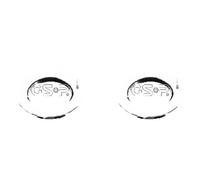 2 x Cuscinetto a rulli ammortizzatore GSP per RENAULT GRAND SCENIC II, MEGANE 2
