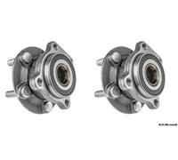 2 X Cuscinetto E Mozzo Anteriore Assemblaggio Per SUBARU XV 2012 + KLP/SB/042A