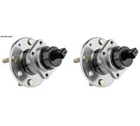2 X Cuscinetto E Mozzo Posteriore Per DAEWOO LACETTI 2002-2023 KLT/DW/008AB