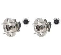 2 x Cuscinetto mozzo ruota TOPRAN per HYUNDAI, KIA ACCENT III, GETZ, PICANTO I