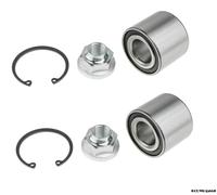 2 X Cuscinetto Ruota Posteriore Kit per Nissan Pixo 2009+ 432104A00A