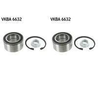 2 x Cuscinetto ruota SKF per BMW, BMW (BRILLIANCE) 1 E81, 1 E82, 1 E87, 1 E88,