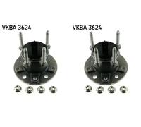 2 x Cuscinetto ruota SKF per CADILLAC, FIAT, OPEL, SAAB 44077 II, 45172, 9-3X