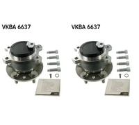 2 x Cuscinetto ruota SKF per FORD FOCUS II, FOCUS MK2, KUGA, MONDEO IV, MONDEO