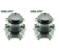 2 x Cuscinetto ruota SKF per NISSAN, RENAULT KOLEOS, QASHQAI, QASHQAI I