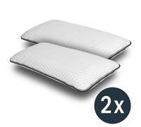 2 x cuscini Sleezzz Smart regolabili in altezza e in rigidità 33 x 75 cm