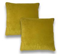 2 X Cuscino Decorativo 50.8cm x - Giallo - Interno Cover Materiale Divano