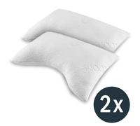 2 x cuscino di sostegno per il collo sagomato Sleezzz® Cool in schiuma gel 40 x 60 x 16 cm