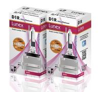 2 x D1R LUNEX XENON HID Original LAMPADINE PK32d-3 35W 8000K Ultra Platinum +50%