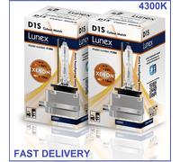 2 x D1S 4300K LUNEX XENON HID LAMPADINE compatibile con Osram, Philips