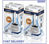 2 x D1S LUNEX XENON HID 6000K LAMPADINE compatibile con 66043 66144 85410 UB