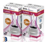 2 x D1S LUNEX XENON HID LAMPADINE PK32d-2 35W Original 8000K Ultra Platinum +50%