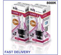 2 x D2S LUNEX XENON HID LAMPADINE compatibile 85122 66040 66240 53500 UPT