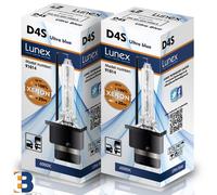2 x D4S LUNEX XENON HID LAMPADINE P32d-5 Original 35W 6000K Ultra Blue +80%