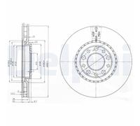 2 x DELPHI BG3951 Disco freno per ALFA ROMEO,CHRYSLER,JEEP