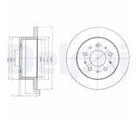 Discofreno BG4061 DELPHI per FIAT OPEL CITROËN PEUGEOT