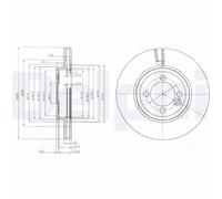 Discofreno BG4146C DELPHI per MINI