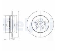DELPHI BG4201C Disco freno