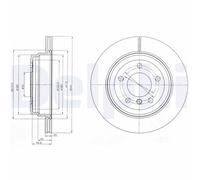 Discofreno BG4243C DELPHI per BMW