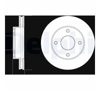 Delphi Dischi freno BG4651C anteriori ventilati – kit 2 pezzi