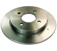 2 x DENCKERMANN B130046 Disco freno per FORD