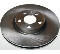 2 x DENCKERMANN B130064 Disco freno per CITROËN,FIAT,LANCIA,PEUGEOT