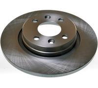 2 x DENCKERMANN B130409 Disco freno per DACIA,RENAULT,SMART