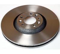 2x Disco freno ventilato B130504 DENCKERMANN per PEUGEOT CITROËN