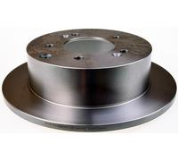 Denckermann Disco freno B130681 pieno Ø262 mm 2 pezzi Posteriore per KIA Soul I/II