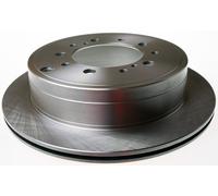 2 x DENCKERMANN B130712 Disco freno per LEXUS,TOYOTA