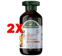 Antica Erboristeria Shampoo E Balsamo Nutrienti 2in1 Al Latte Di Mandorla 250 ml - Shampoo