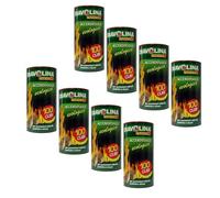 2 x Diavolina Accendifuoco Ecologico, 100 Cubetti per Barattolo, Legno Naturale e Paraffina, Inodore, Economico e Lunga Durata, Ideale per Stufe, Caminetti e Barbecue (2)