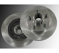 2 X Dischi Freno Anteriori Pontiac Firebird 1982-1992, Diametro 267 mm