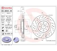 2 x Disco freno Assale anteriore per ALFA ROMEO MITO