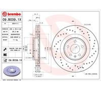 2 x Disco freno Assale anteriore per AUDI AUDI (FAW) A4 A5 Q5