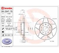 2 x Disco freno Assale anteriore per AUDI SEAT SKODA SKODA (SVW) VW VW (FAW) VW