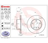 2 x Disco freno Assale anteriore per BMW 1 2