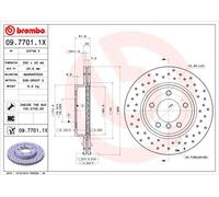 2 x Disco freno Assale anteriore per BMW 3 Z3 Z4
