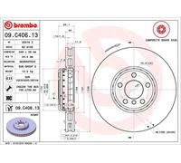 2 x Disco freno Assale anteriore per BMW 5 6 7