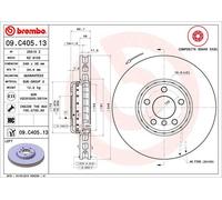 2 x Disco freno Assale anteriore per BMW 5 6 7