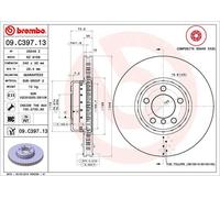 2 x Disco freno Assale anteriore per BMW BMW (BRILLIANCE) 1 2 3 3 SERIES 4