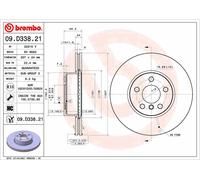 2 x Disco freno Assale anteriore per BMW BMW (BRILLIANCE) 2 3 SERIES