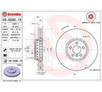 2 x Disco freno Assale anteriore per BMW BMW (BRILLIANCE) TOYOTA 2 3 3 SERIES 4